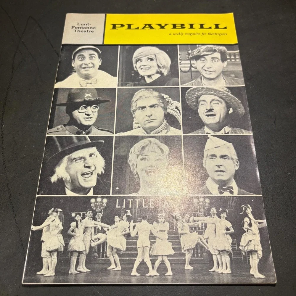 1962 LITTLE ME – Vintage Broadway Playbill (with original inserts)